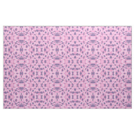 Rosa Lila Abstrakt Geometric Mönster Fabric Tyg