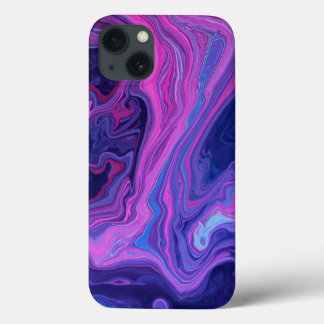 Rosa Lila Abstrakt Phone Case