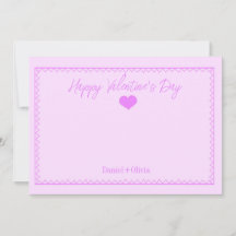 Rosa - Lila Alla hjärtans dag