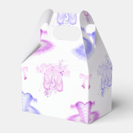 Rosa & Lila Ballet Birthday Tutu & Pointe Shoes Presentaskar