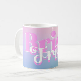 Rosa lila brudtribemugg kaffemugg