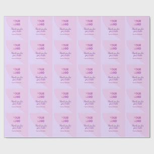 Rosa lila din logotyp kontakta oss sociala medier presentpapper