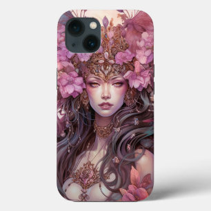 Rosa Lila Fairy Queen Fantasy Art