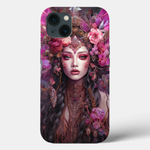 Rosa Lila Fairy Queen Fantasy Art