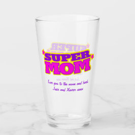 rosa lila för Mamma av anpassningsbar i Toppen Glaskopp