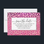Rosa Lila Glitter Leopard Animal Print Gradient Spara Datumet<br><div class="desc">Den här chicen och glamorösa mönster är perfekt för trendiget och snyggtens giriga flicka. Den har faux tryckt lila till rosa glatt glitter leopard-tryckgradient ovanpå fuchsia till lilac cheetah print mbre. Den är unik, elegant, söt, gigantisk och coola. ***VIKTIG DESIGN-ANMÄRKNING: Om du vill ha en begäran från anpassad design, t.ex....</div>