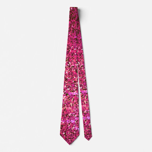 Rosa Lila Gnistra Abstrakt Glitter Mönster Gift Slips (Framsida)