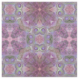 Rosa & Lila Juel Mönster Car Fabric Tyg