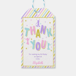 Rosa & Lila Jump presentkort Presentetikett