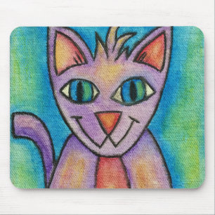 Rosa Lila Kitty Katt Musmatta
