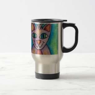 Rosa Lila Kitty Katt Resemugg