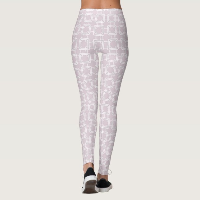 Rosa lila leggings (Baksida)