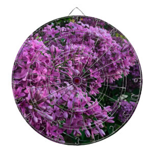 Rosa lila lilacs Bild på romantisk blommigt av r Darttavla
