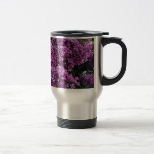 Rosa lila lilacs Bild på romantisk blommigt av r Resemugg