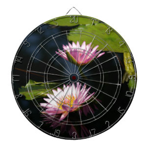 Rosa Lila Lotus Waterlilies Piltavla
