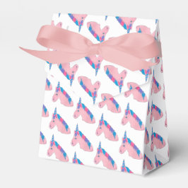 Rosa Lila Magic Horse Unicorn Födelsedagsfest Presentaskar