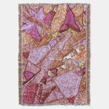 Rosa lila, målade vulkaniska stenar teckning