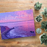 Rosa Lila Ocean Beach Sunset följer ditt hjärta Pussel<br><div class="desc">"Följ ditt hjärta." Det är budskapet från detta vackra, bedövande, chic, motiverande fotografipussel av ett fantastiskt rosa och lila mjukt upplyst Palos Verdes, Kalifornien, havsolnedgång. Gör en underbar gåva! Kommer i en speciell presentlåda. Du kan lätt anpassa det här pusslet. Var snäll och meddela mig med eventuella frågor eller förfrågningar....</div>