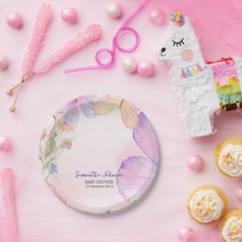 Rosa Lila Oh Baby Butterfly Baby dusch