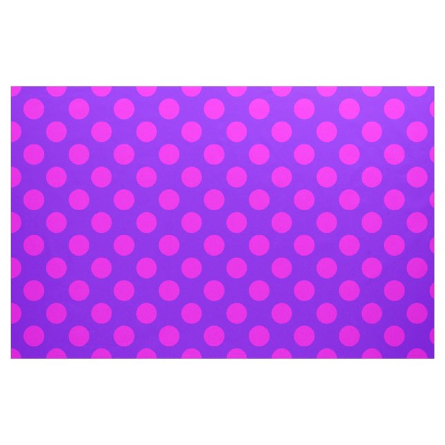 Rosa&Lila Polka dots Design Tyg (Fat Quarter)