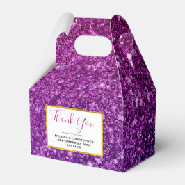 Rosa & Lila Sparkling Glitter Gemstones Presentaskar