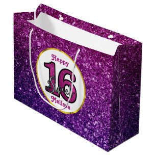 Rosa & Lila Sweet 16 Gnistra Glitter Gemstones