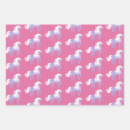 Rosa Lila Unicorn Birthday