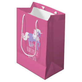Rosa Lila Unicorn Birthday