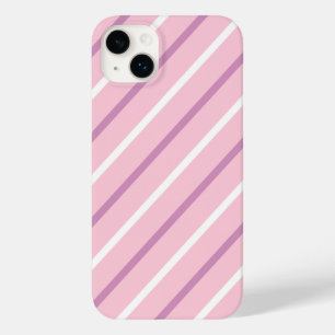 Rosa, Lilac och Vit Diagonal Rand