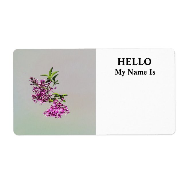 Rosa Lilacs and Löv Fraktsedel (Framsidan)