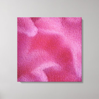 Rosa Lily-blommor Painting Art #3 - Wrapped canvas