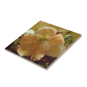 Rosa Lily Bouquet Tile Kakelplatta