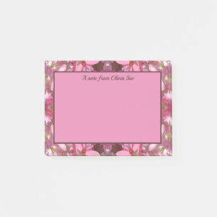 Rosa Lily Fusion Kaleidoscope Post-it Block