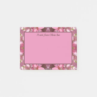Rosa Lily Fusion Kaleidoscope Post-it Block