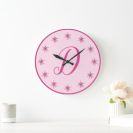 Rosa Lily Lilies Vår blommor Blommigt Initial Stor Klocka