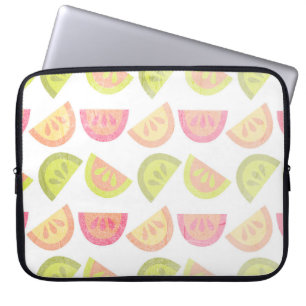 Rosa, limgrön, Orange, Gult, tropiska citrusfrukte Laptop Fodral