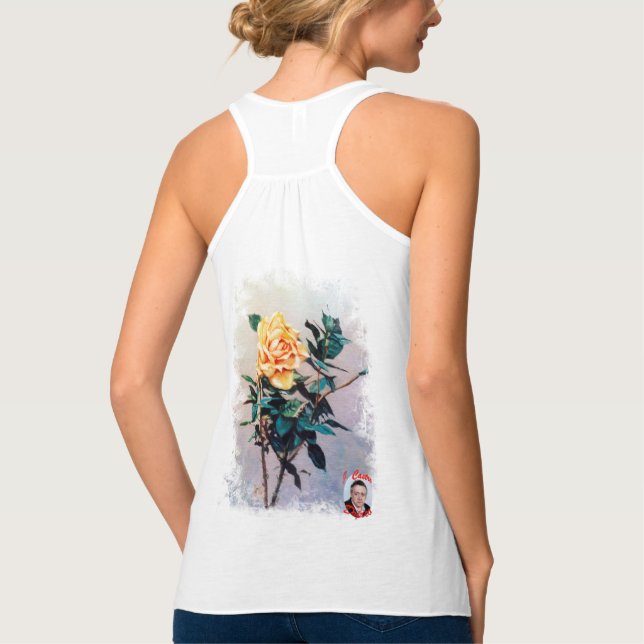 Rosa Linne Med Racerback (Baksida)