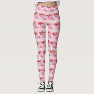 Rosa Lip Leggins Leggings