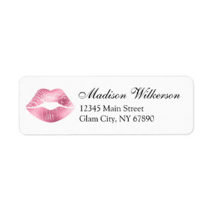 Rosa Lipstick Lip Gloss Distributor Makeup Artist Returadress Etikett