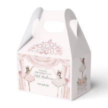 Rosa Little Ballerina Baby Shower eller Birthday