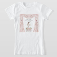 Rosa Little Ballerina Baby Shower eller Birthday