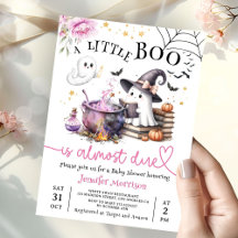 Rosa Little Boo Halloween Baby Shower
