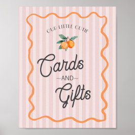 Rosa Little Cutie Citrus Cards & Gifts Poster