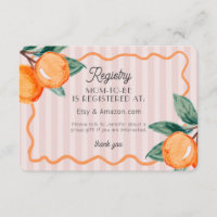 Rosa Little Cutie Pastel Citrus Baby Registry