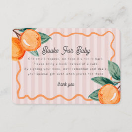 Rosa Little Cutie Pastel Citrus Bokar för Baby Tilläggskort