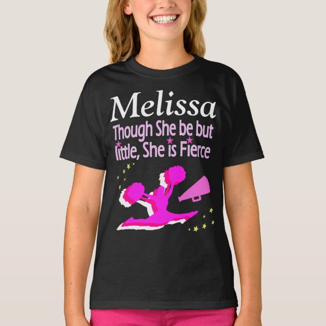 ROSA LITTLE MEN FIERCE CHEERLEADER ANPASSNINGSBAR  T-SHIRT (Framsida)