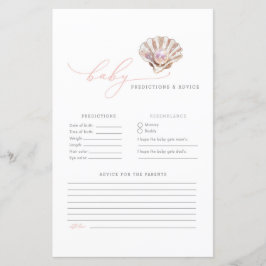 Rosa Little Pearl Baby Predications & Advice Game