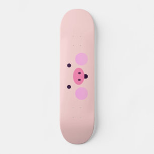 Rosa Little Piggy Skateboard Bräda 20 Cm