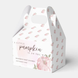 Rosa Little Pumpkin Autumn Fall Baby Shower Presentaskar