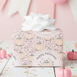 Rosa Little Pumpkin Baby Halloween Presentpapper